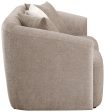 Townsend - Chenille Upholstered Rolled Arm Loveseat - Latte Online