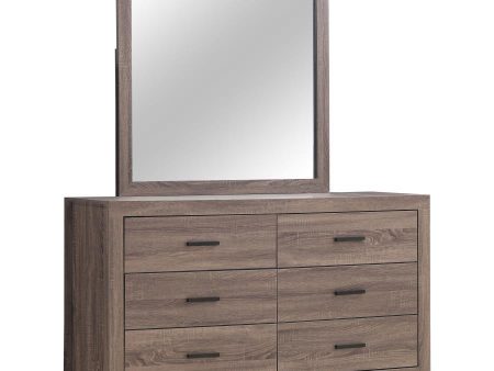 Brantford - 6-Drawer Dresser With Mirror Fashion