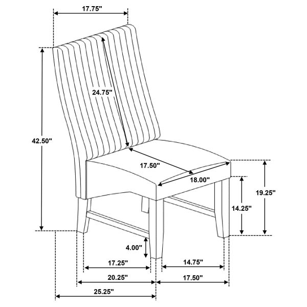 Barrand - Upholstered Dining Side Chair (Set of 2) Supply