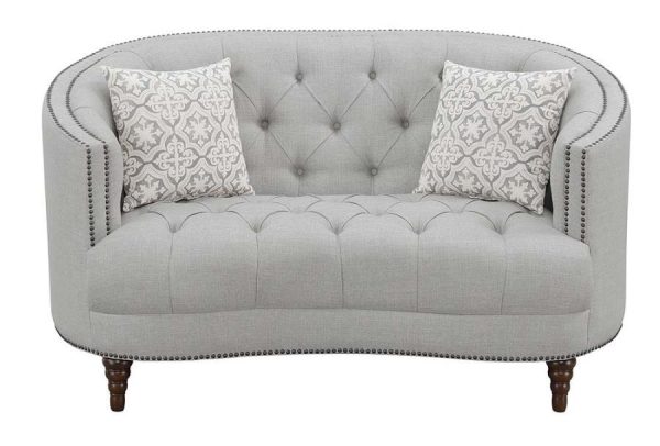 Avonlea - Upholstered Sloped Arm Loveseat Sale