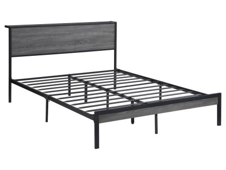 Ricky - Metal Panel Bed on Sale