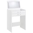 Danbury - 3-Drawer Makeup Vanity & Stool Set For Cheap