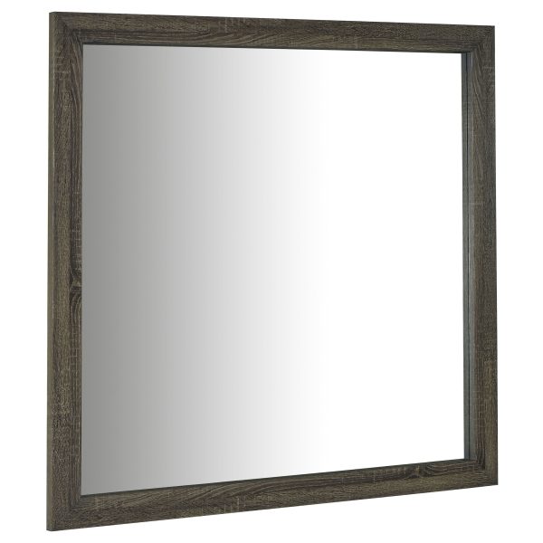 Wright - Dresser Mirror - Brown Oak Cheap