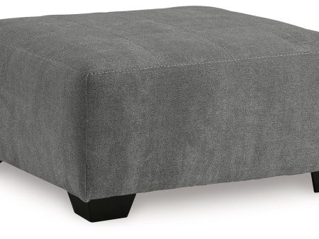 Birkdale Court - Gray - Oversized Accent Ottoman Discount