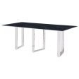 Desden - Rectangular Sintered Stone Dining Table - Gray Hot on Sale