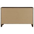 Welsley - 6-Drawer Dresser Cabinet - Walnut Discount