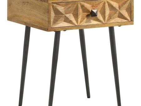 Ezra - 1-Drawer Rectangular Accent Side Table Online Sale