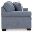 Carissa Manor - Denim - Loveseat Online now