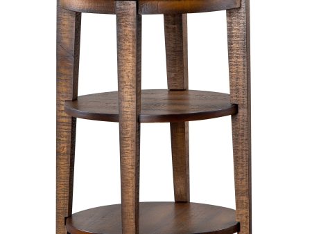 Bay Creek - Round Accent End Table - Toasted Nutmeg For Cheap