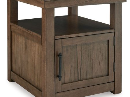 Boardernest - Brown - Rectangular End Table For Cheap