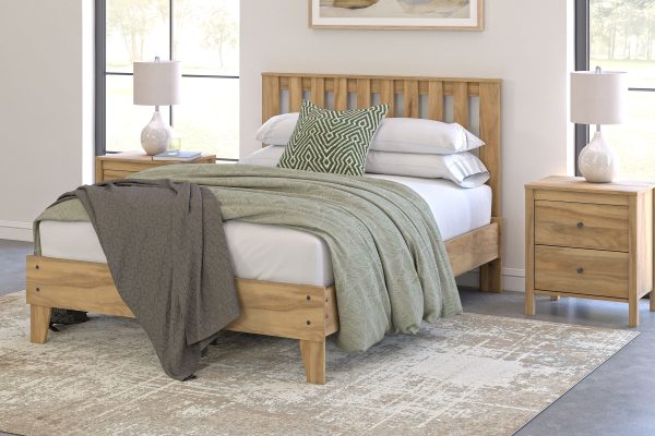 Bermacy - Platform Panel Bed For Discount