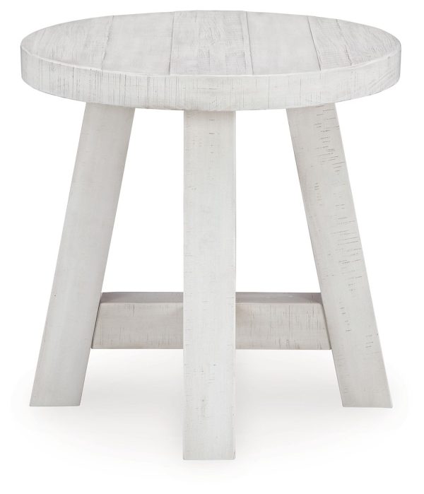 Jallison - Off White - Round End Table Sale