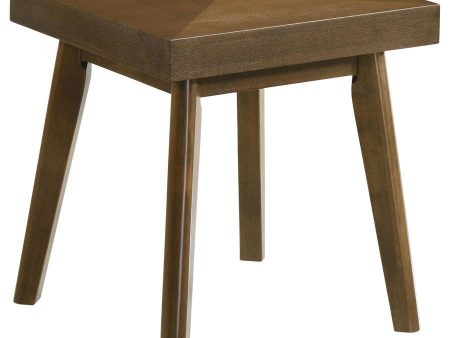 Westerly - Square Wood Side End Table - Walnut Brown on Sale