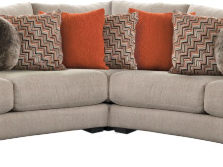 Ava - 3 Piece Sectional - Cashew Supply