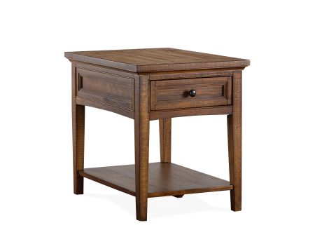 Bay Creek - Rectangular End Table - Toasted Nutmeg Online Sale