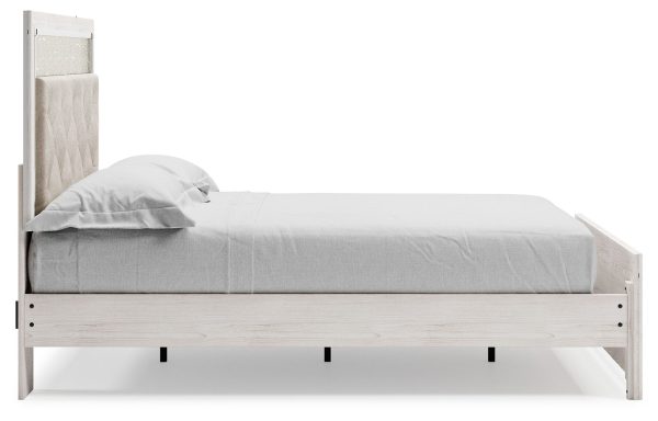 Altyra - White - Queen Panel Bed With Roll Slats Online now