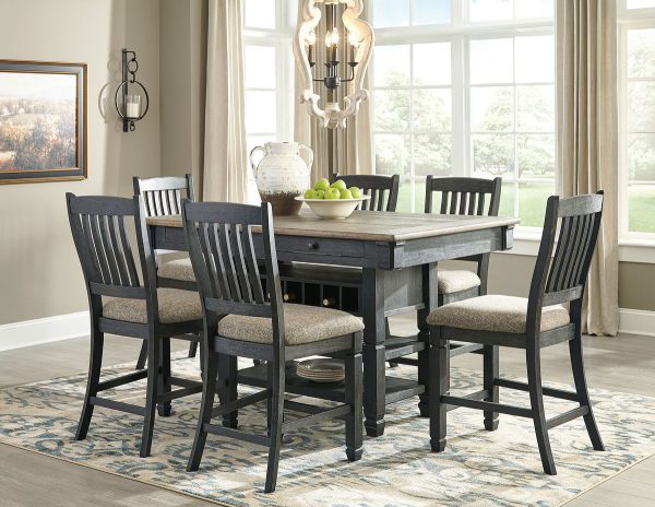 Tyler Creek - Counter Height Table Set For Sale