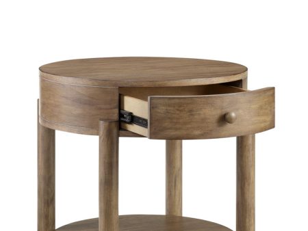 Hadleigh - Round End Table - Honey Online Hot Sale