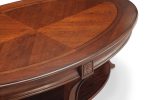 Winslet - Oval End Table - Cherry Fashion