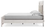 Altyra - White - Queen Panel Bed With Roll Slats Online now