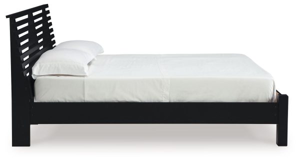 Danziar - Slat Panel Bed With Low Footboard Discount