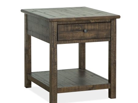 Smithton - Rectangular End Table - Homestead Brown Online Hot Sale