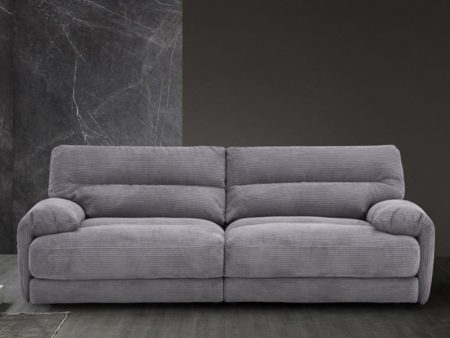 Cadenza - Loveseat - Gray Corduroy Online Sale