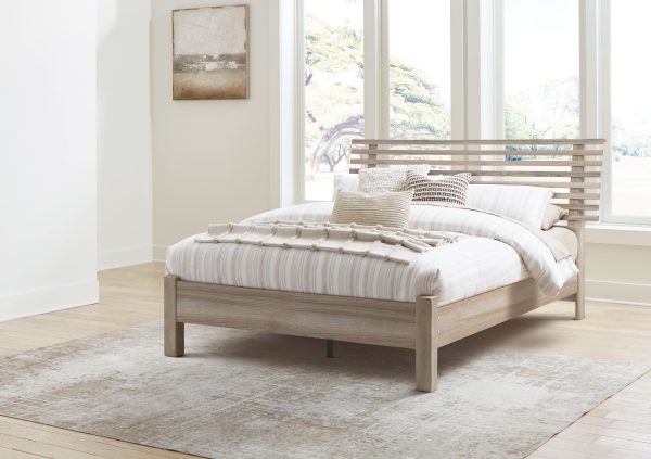 Hasbrick - Slat Panel Bed Online