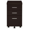 Skeena - 3-Drawer Mobile Office Cabinet Fashion