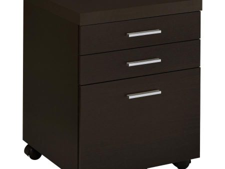 Skeena - 3-Drawer Mobile Office Cabinet Fashion