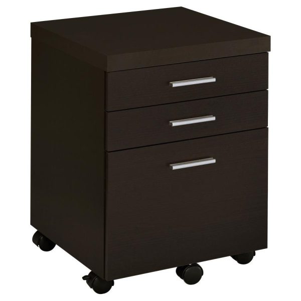 Skeena - 3-Drawer Mobile Office Cabinet Fashion