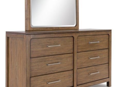 Cabalynn - Light Brown - Dresser And Mirror Discount