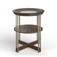 Elora - Round End Table - Walnut Discount