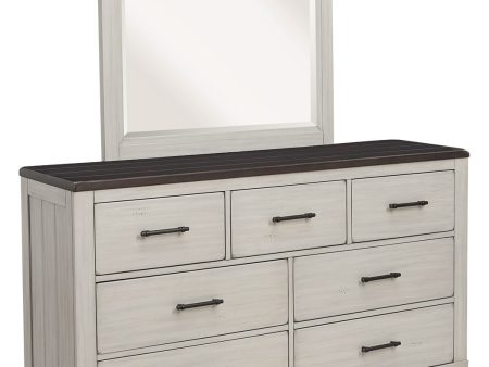 Darborn - Gray   Brown - Dresser And Mirror For Discount