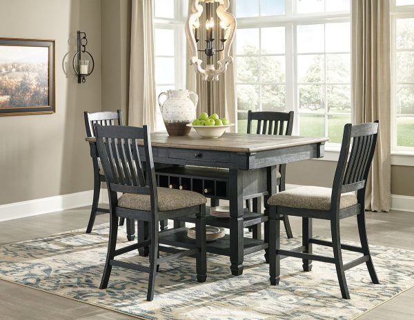 Tyler Creek - Counter Height Table Set For Sale