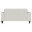 Deerhurst - Upholstered Track Arm Tufted Loveseat - Greige For Discount