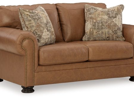 Carianna - Caramel - Loveseat Cheap