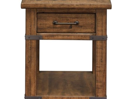 Chesterfield - Rectangular End Table - Farmhouse Timber Hot on Sale