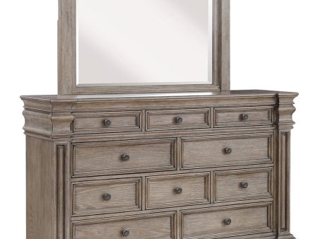 Blairhurst - Light Grayish Brown - Dresser And Mirror For Discount