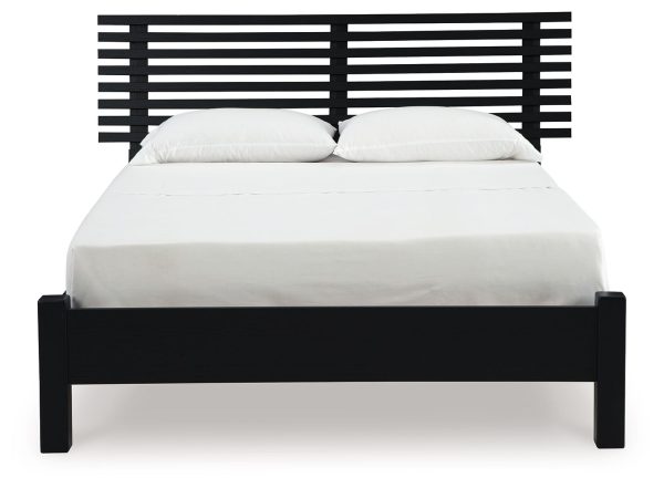 Danziar - Slat Panel Bed With Low Footboard Discount