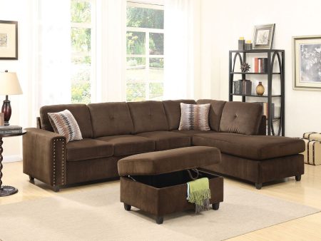 Belville - Sectional Sofa (Reversible w Pillows) Online now