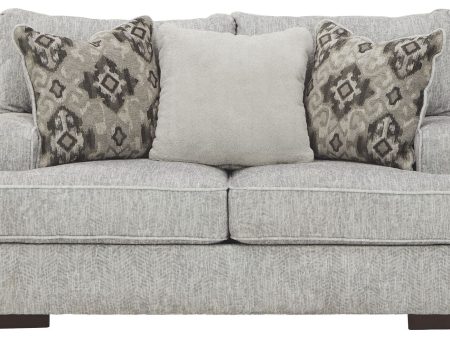 Mercado - Pewter - Loveseat For Sale