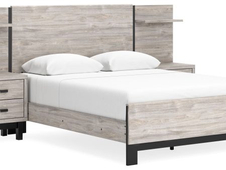 Vessalli - Panel Bed With Extensions Online Sale