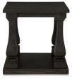 Wellturn - Black - Rectangular End Table Discount