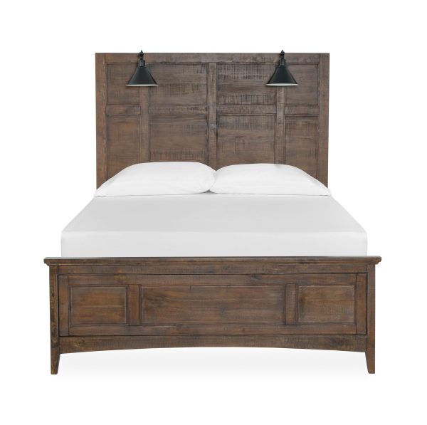 Bay Creek - Complete Lamp Panel Bed With Regular Rails Online