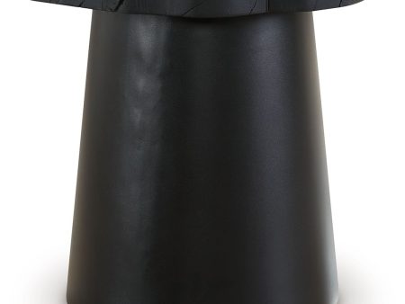 Wimbell - Black - Round End Table Discount