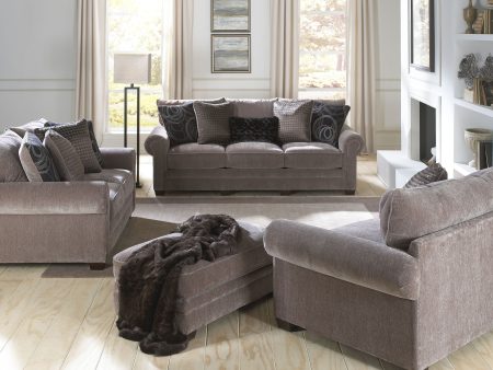 Austin - Loveseat - Dark Brown Cheap