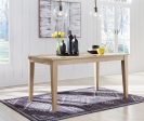 Gleanville - Light Brown - Rectangular Dining Room Table For Cheap