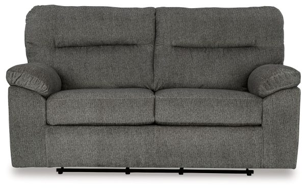 Bindura - Mineral - Glider Loveseat Online now