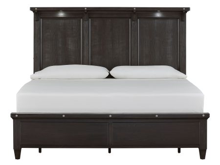 Sierra - Complete Lighted Panel Bed For Discount